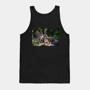 tiger, screaming tiger Tank Top